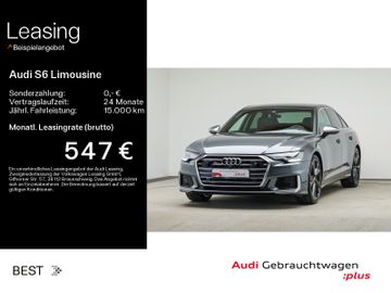 Audi Leasingangebot: Audi S6 Limousine Air, Pano, HUD, Assist Plus, B&O