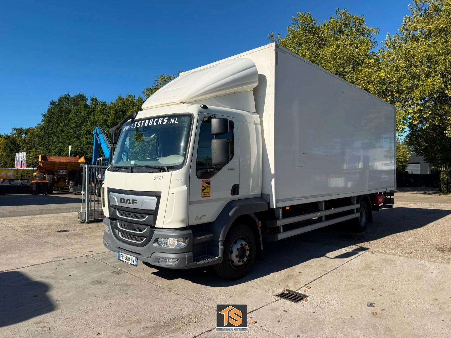 DAF FA LF 260 14 TON - EURO 6D - KOFFER/BOX - SLEEPE