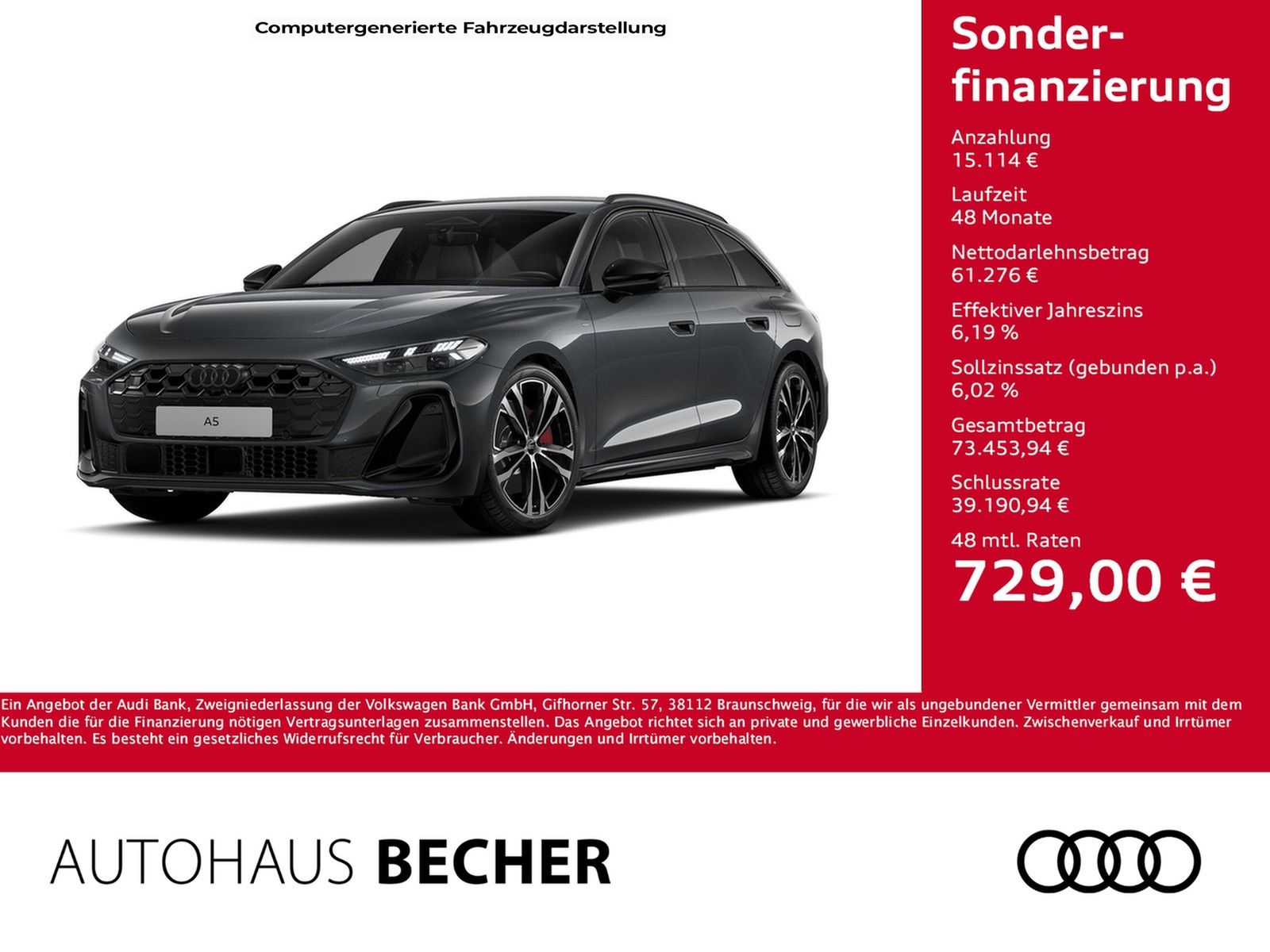 Audi A5 Avant S line e-hybrid quattro 270 kW S tronic