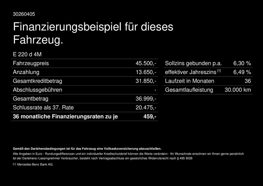 Fahrzeugabbildung Mercedes-Benz E 220 d 4M AMG Line IntExt Widescreen LED Kamera