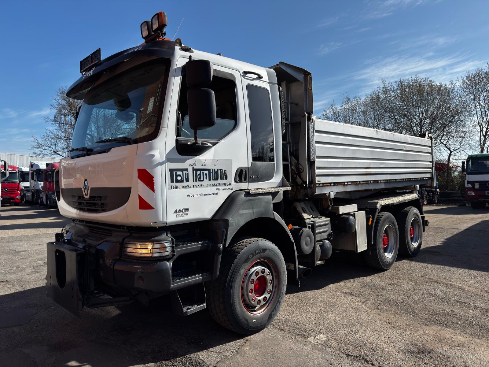 Renault KERAX 460 DXI EEV Euro 5 3-Seiten Meiller Kipper