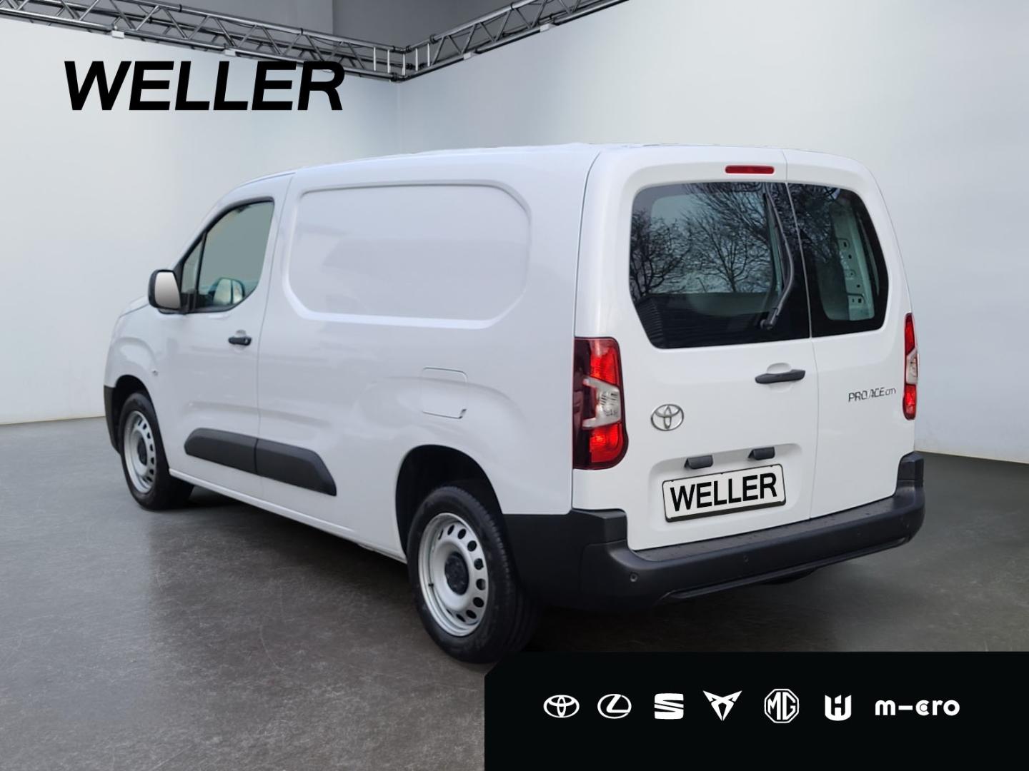 Toyota Proace City 1,5 l D, 102 PS 6MT 4 Türen, 3 Sitz.
