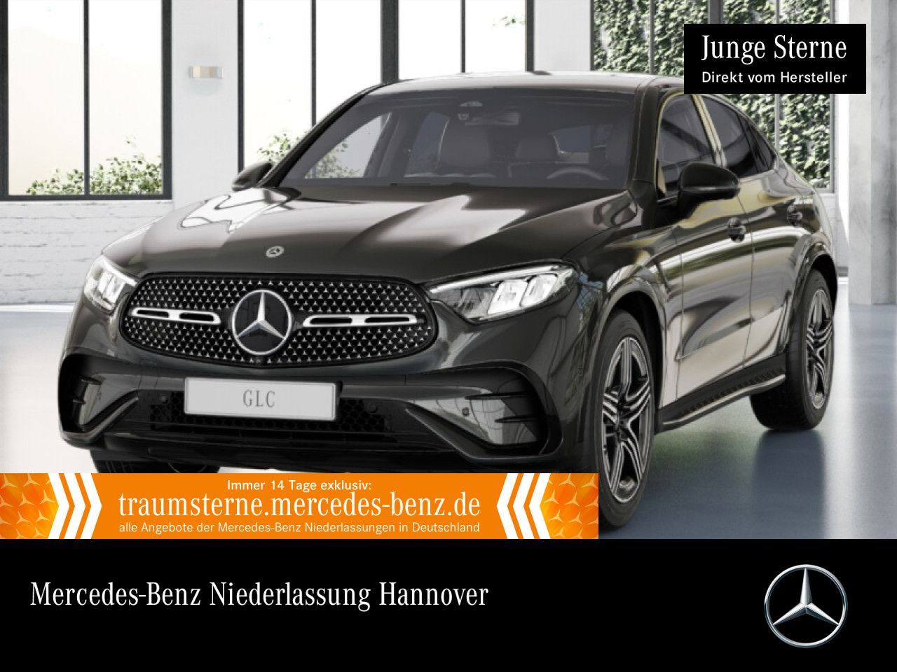 MERCEDES-BENZ GLC 200 4M Cp AMG Adva+/Night/Dist/LED/AHK/Memo