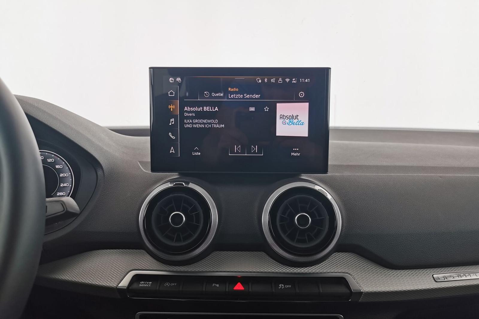 Audi Q2 40TFSI quattro advanced ACC LEDer Sportsitze, миниатюра 12