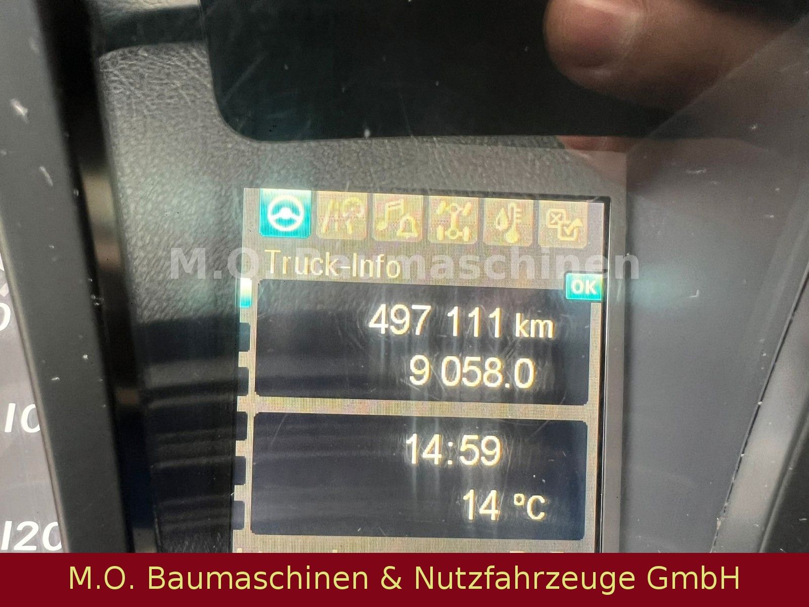 Fahrzeugabbildung Mercedes-Benz Arocs 2158 / Palfinger PK 14002