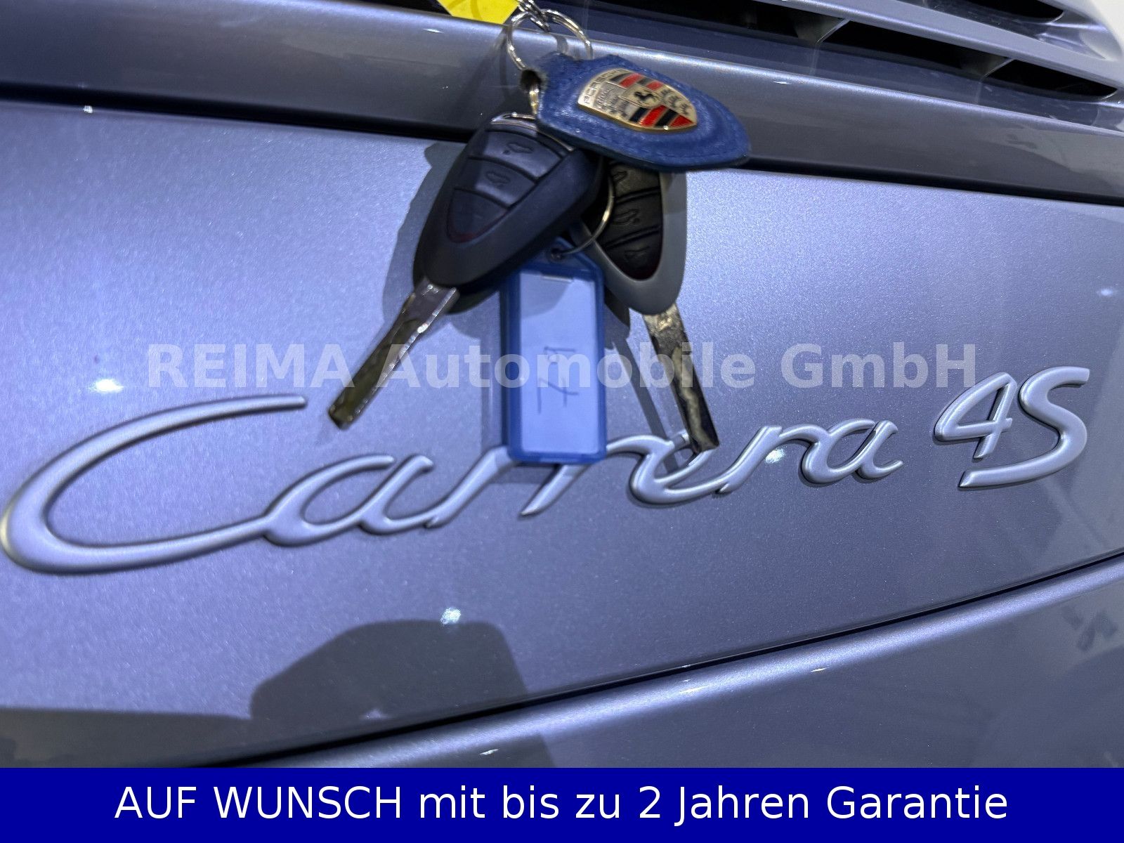 Fahrzeugabbildung Porsche 997 Carrera 4 S Cabrio, Deustche Auslieferung