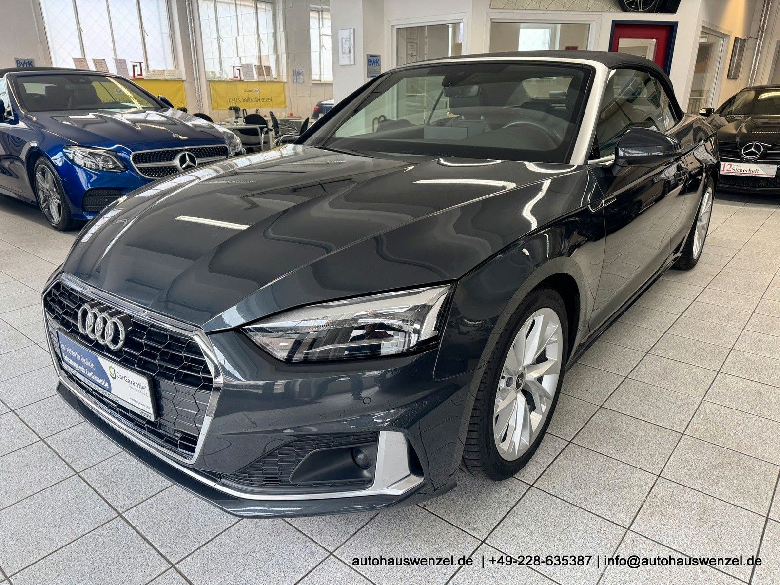 Audi A5 Cabriolet 40 TDI Aut. LEDER KAM MEMORY ACC imagem 2