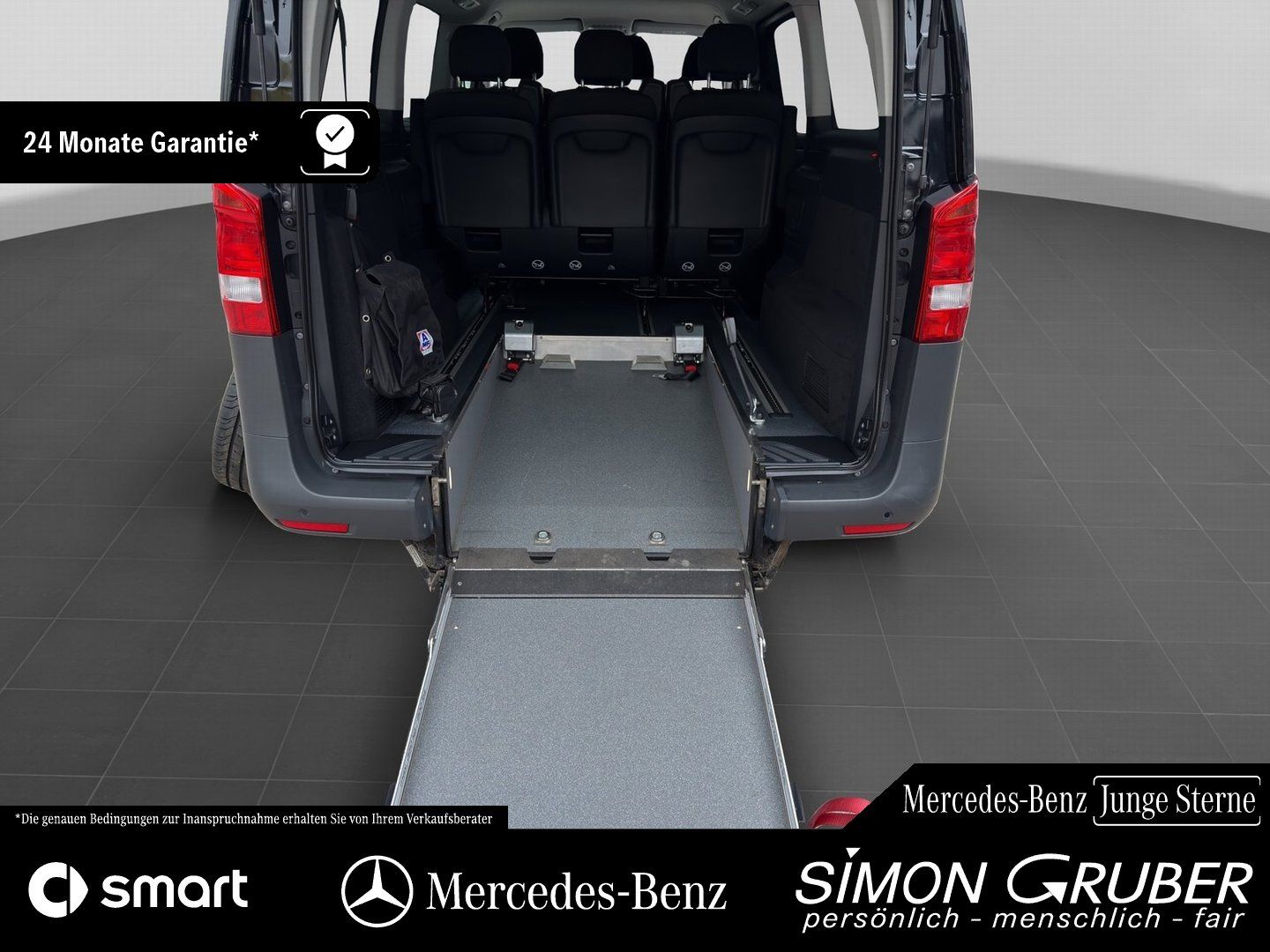 Fahrzeugabbildung Mercedes-Benz eVito 129 Tourer PRO Extralang AMF Rollstuhl