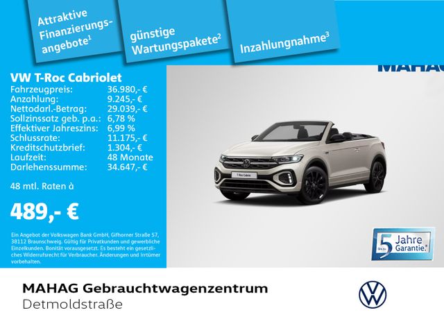 Volkswagen T-Roc Cabriolet 1.5 TSI R-Line BlackStyle Navi L