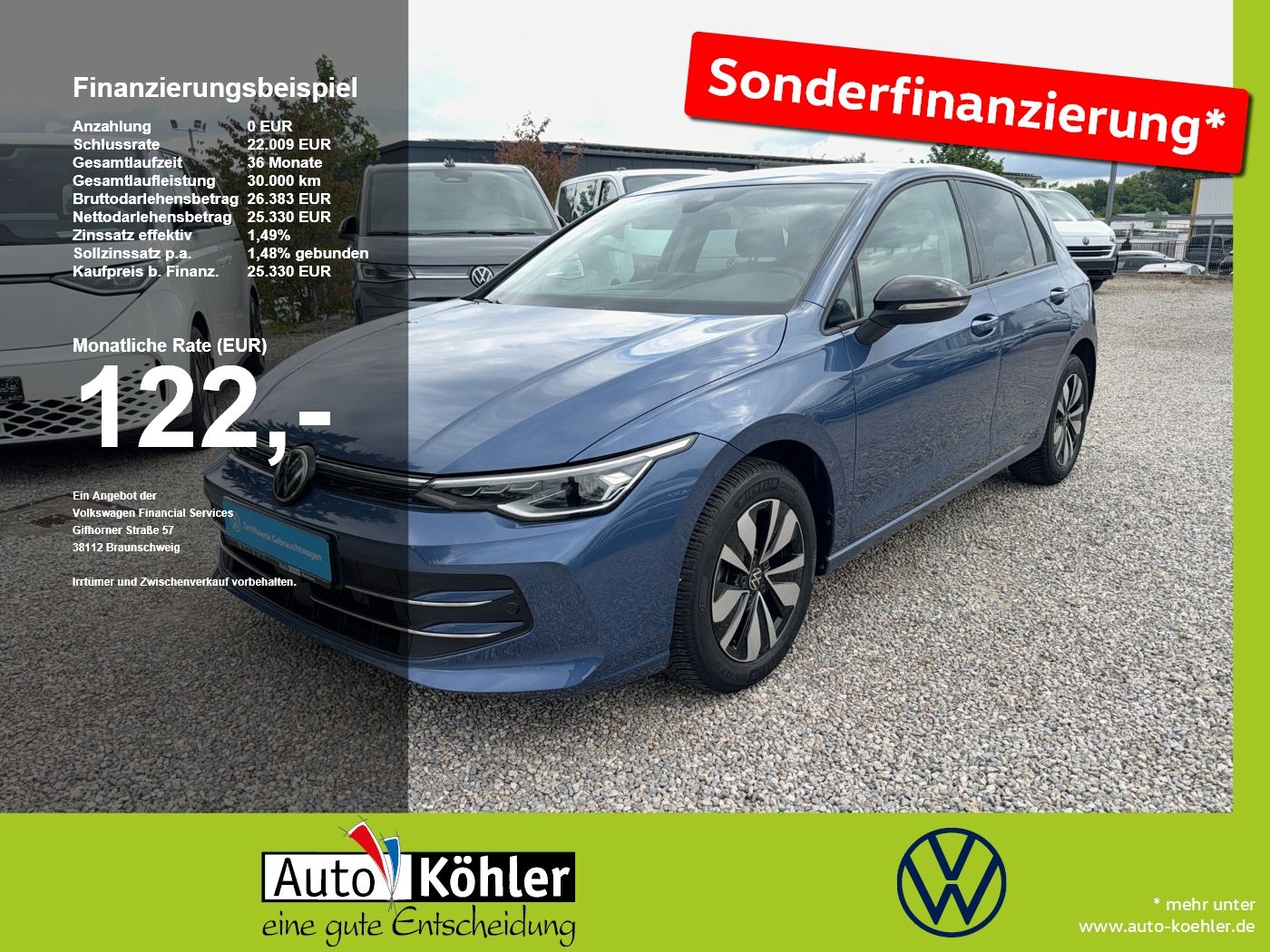 Volkswagen Golf Goal TDI DSG AHK/CarPlay/Kamera/ACC/AHK/LED