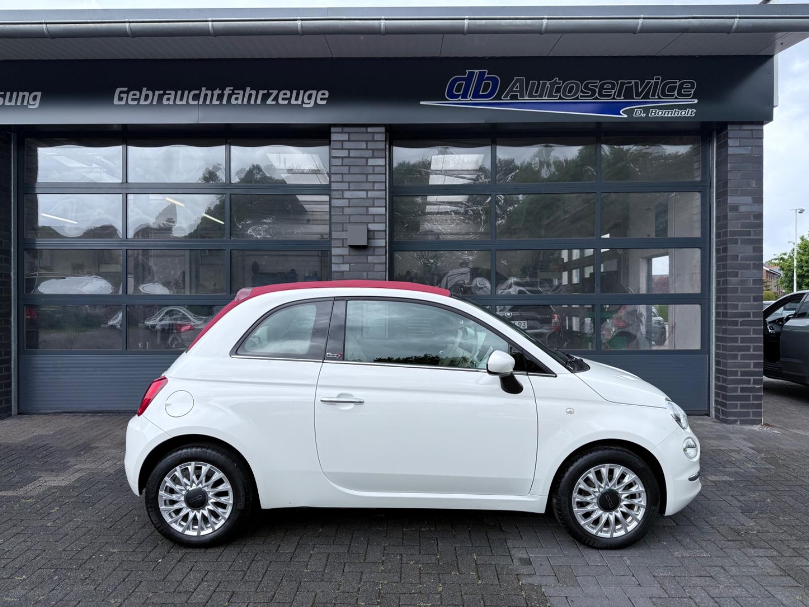 Fiat 500C Lounge Apple CarPlay Android Auto