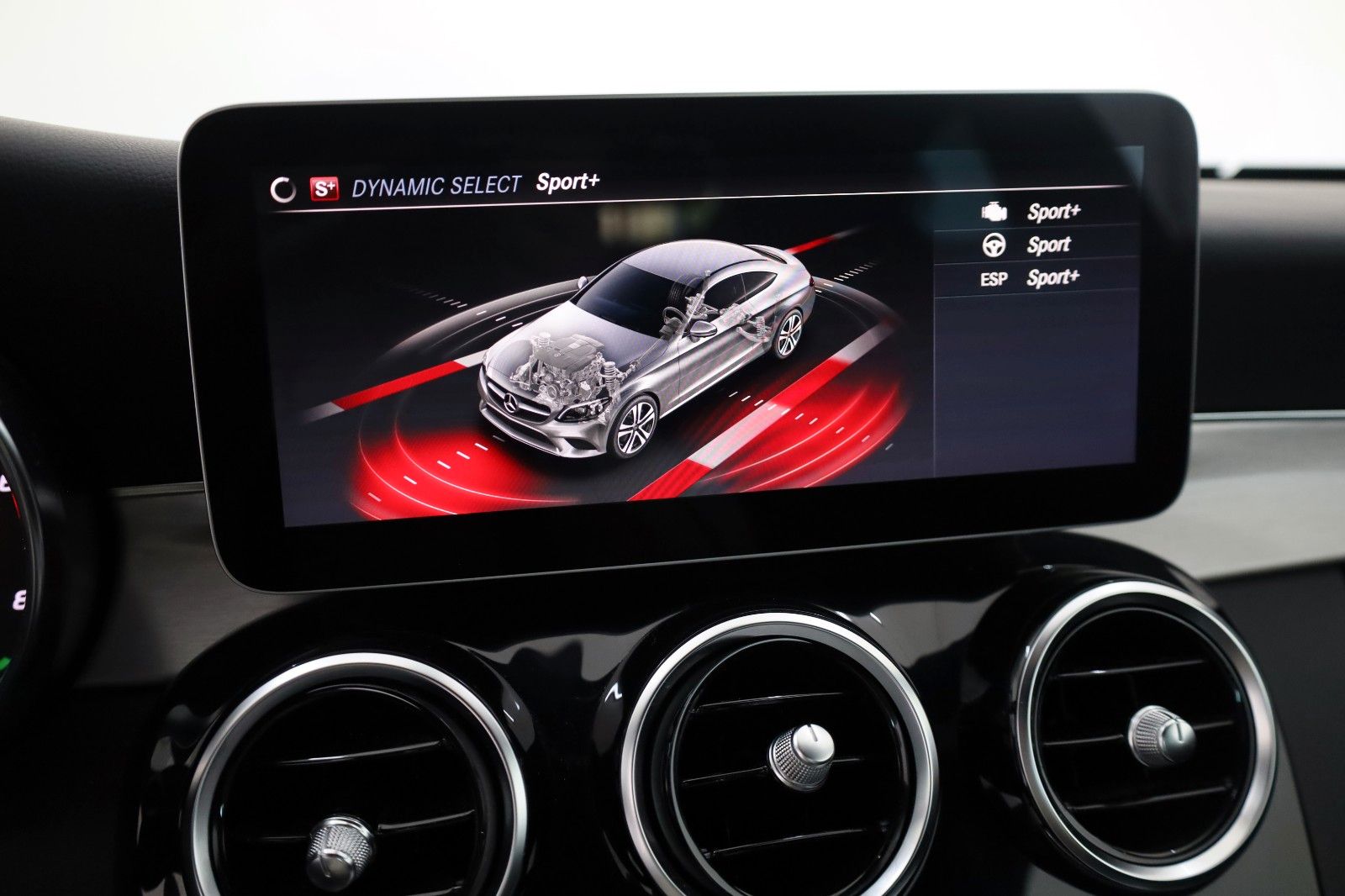 Fahrzeugabbildung Mercedes-Benz C 200 Coupe AMG Line Leder,Navi,LED,SH,PDC,SR+WR