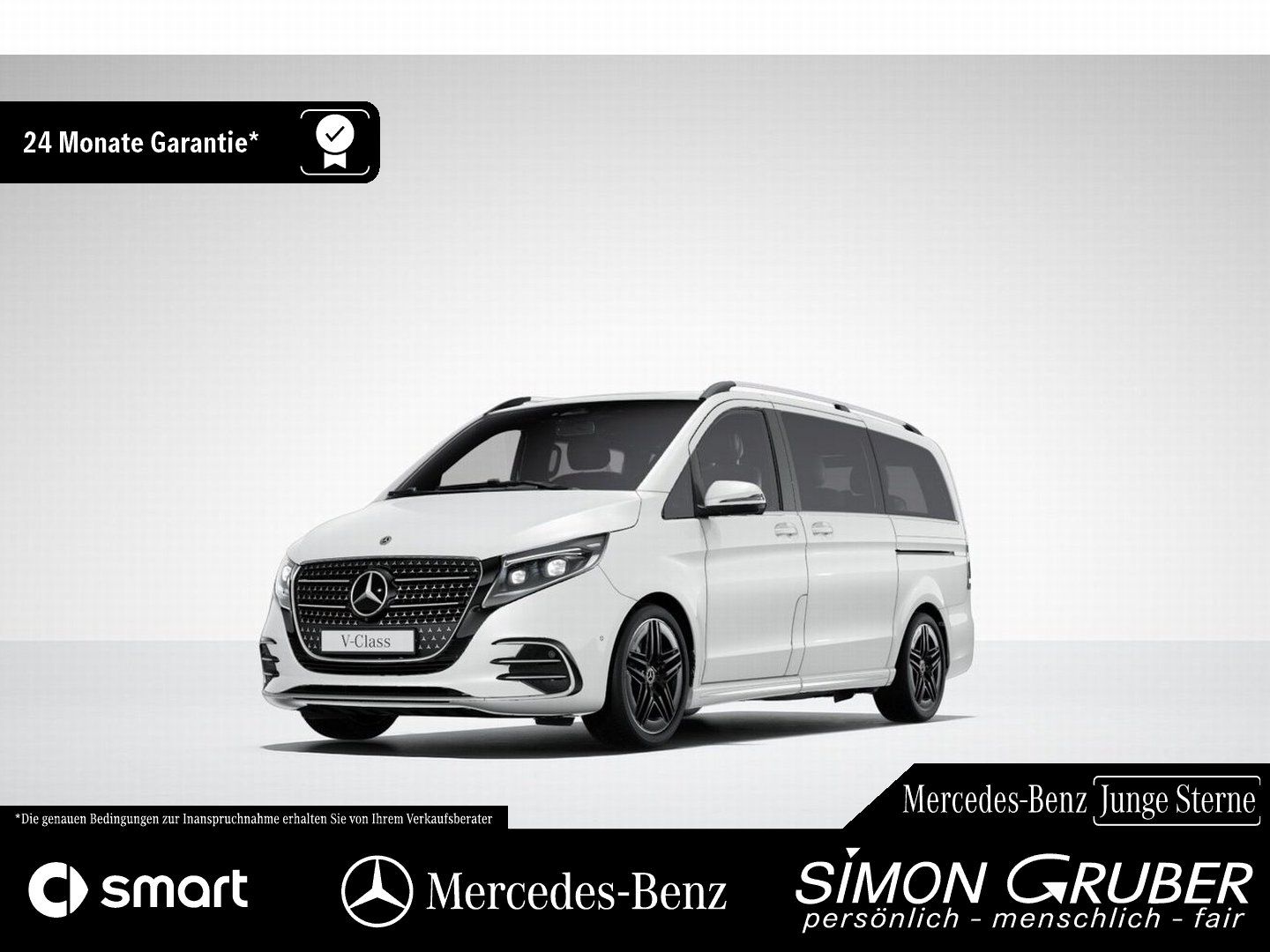 Fahrzeugabbildung Mercedes-Benz V 220 d Avantgarde Lang AMG eTüren 8Sitze AHK