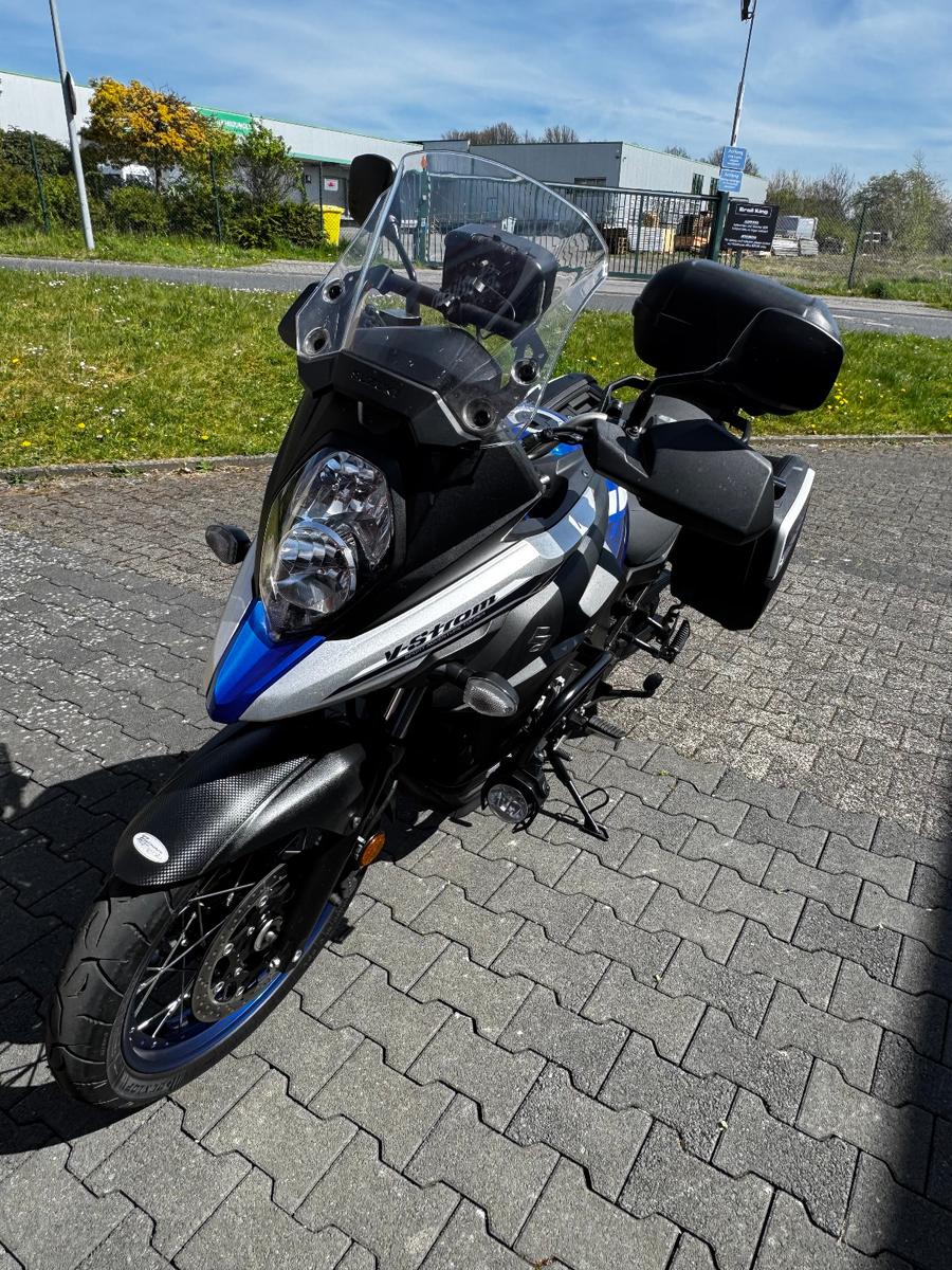 Suzuki V-Strom 650 , Koffersatz + Topcase +Navi