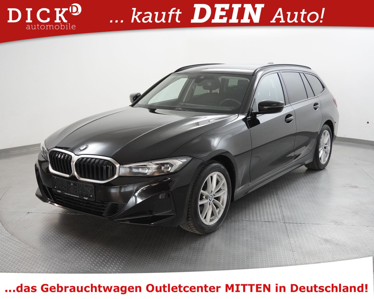 Fahrzeugabbildung BMW 318d Aut. NAVI PROF+VIRTU+H&K+LED+AHK+SHZ+TEMP+M