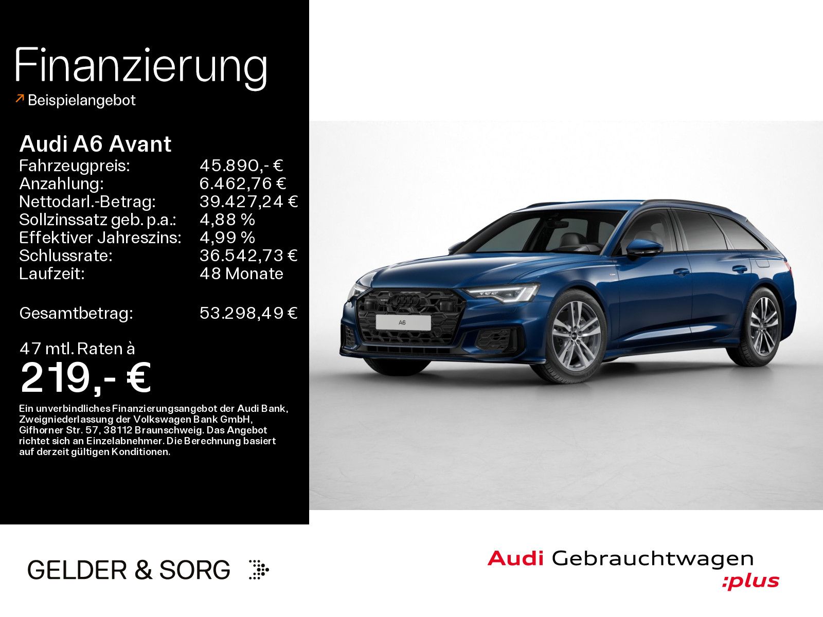 Audi A6 Avant 50 TFSIe qu.S line 64km/WLTP*Matrix*360