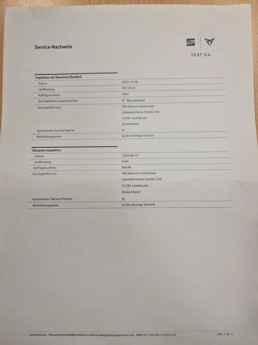 Fahrzeugabbildung SEAT Tarraco Xcellence 4Drive / LED / AHK / PANORAMA