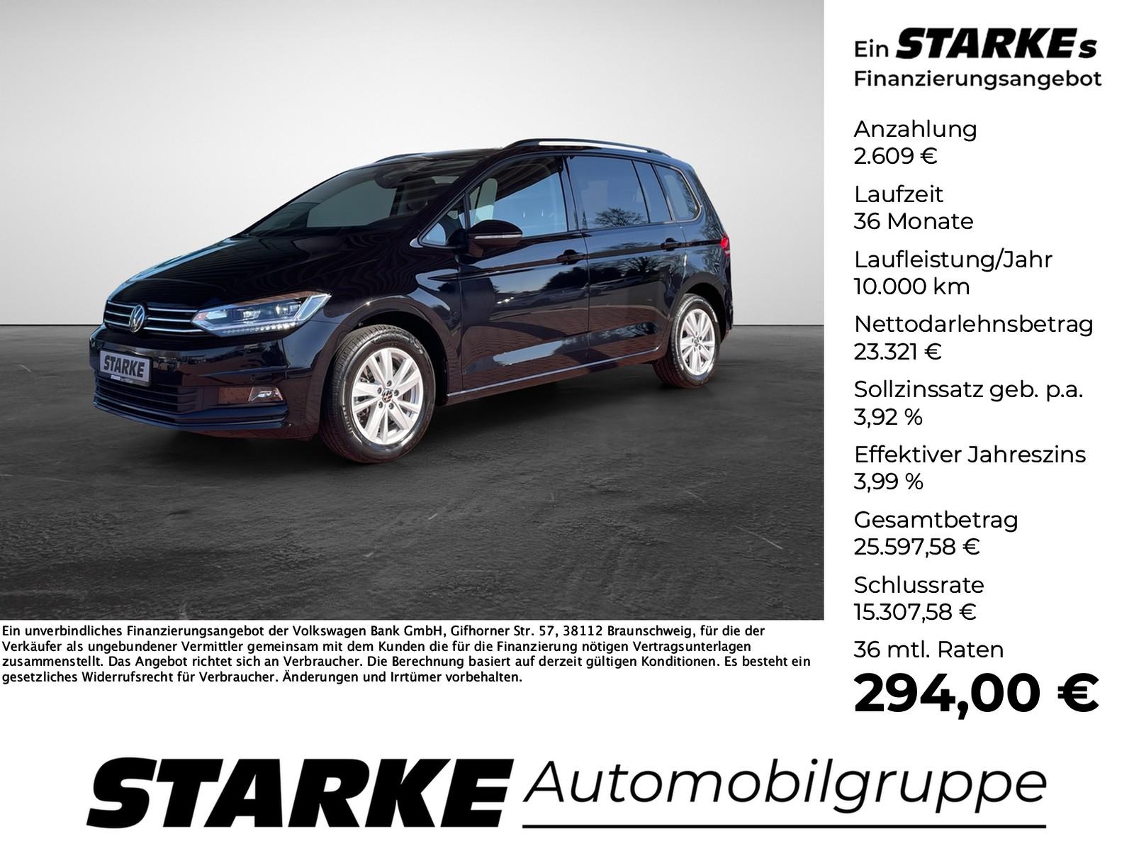 Volkswagen Touran 2.0 TDI DSG Comfortline  AHK Standheiz Na