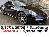 Porsche Sitzbelüftung Black Edition 4x4 - Porsche 911 Urmodell mit Panoramadach