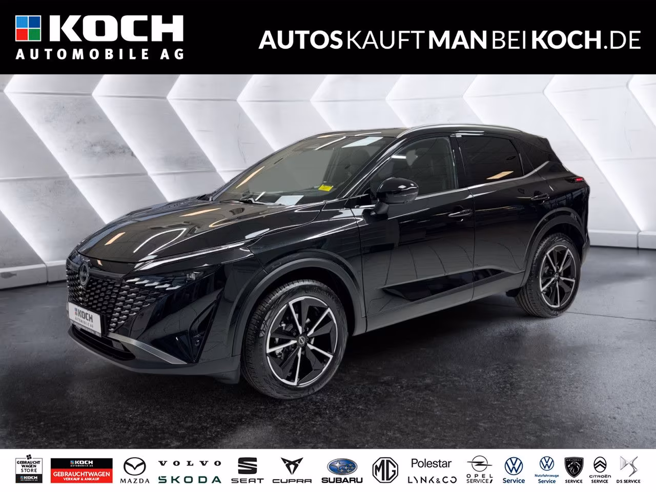 Nissan Qashqai 1.3 DIG-T Tekna M.Hybrid LEDER PANO