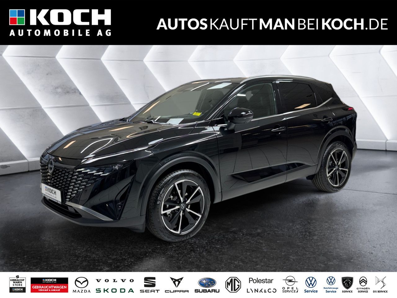 Nissan Qashqai 1.3 DIG-T Tekna M.Hybrid LEDER PANO