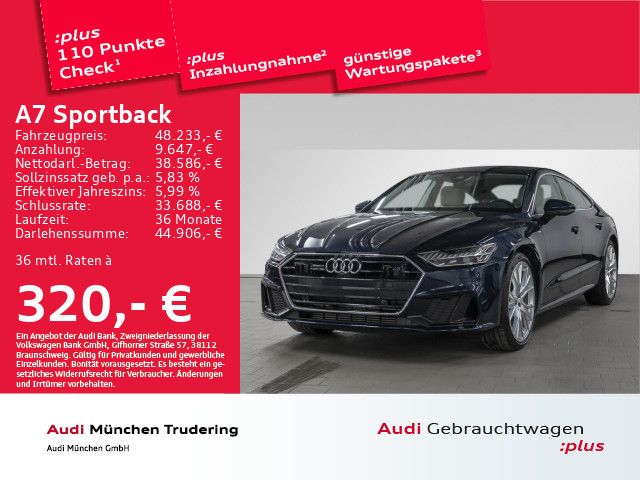 Audi A7 Sportback 55 TFSI qu. S line Matix Pano Busin