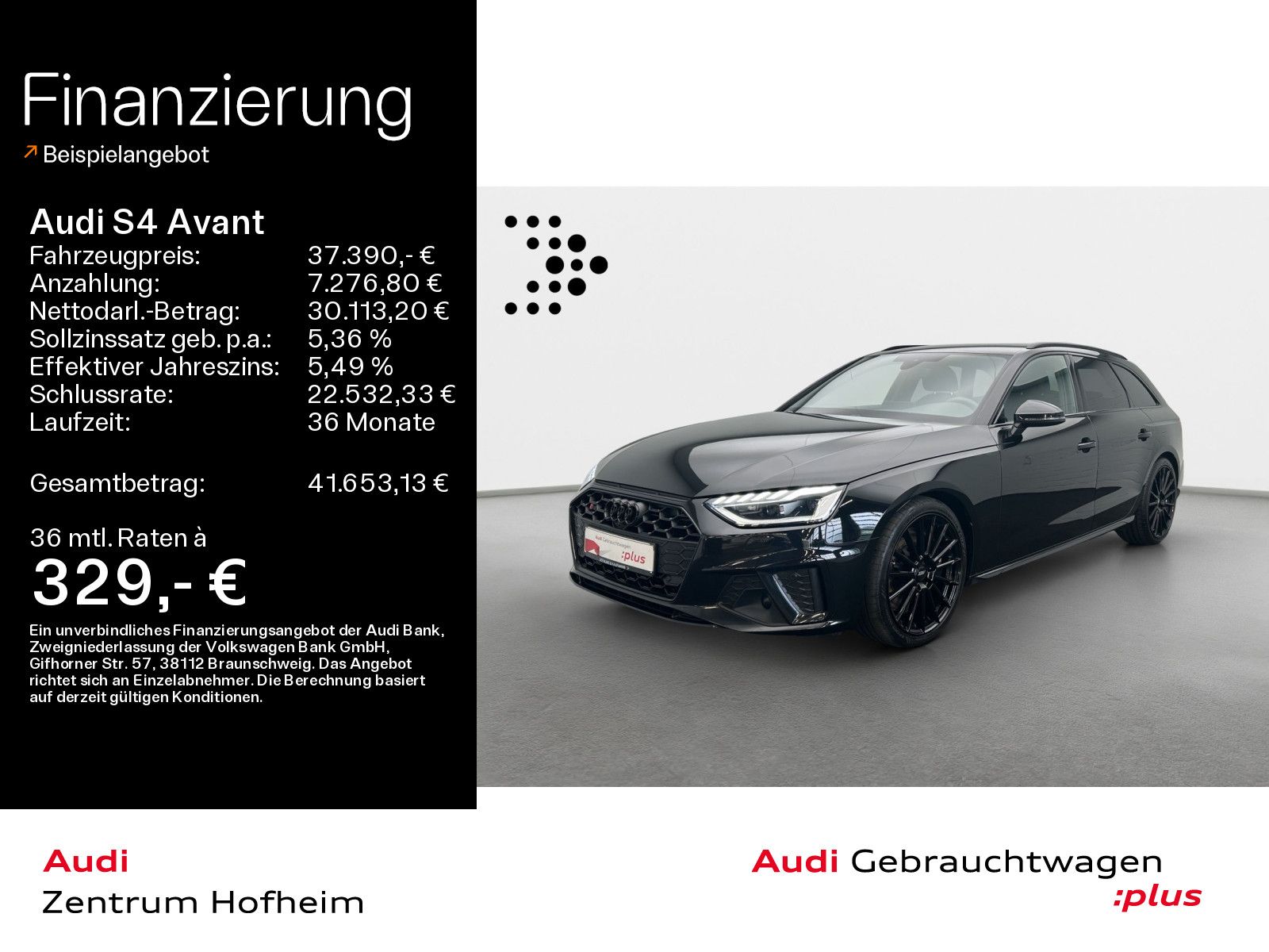 AUDI S4 Avant TDI*B&amp;O*Matrix*Virtual*Navi+*Sportsitze
