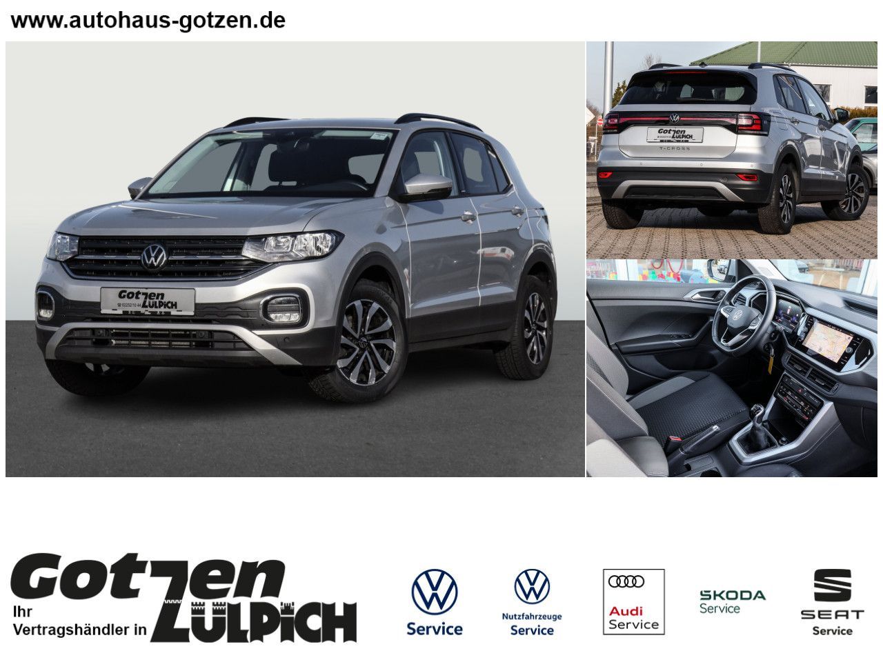 Fahrzeugabbildung Volkswagen T-Cross Active 1,0TSI Navi PDC ACC App-Connect