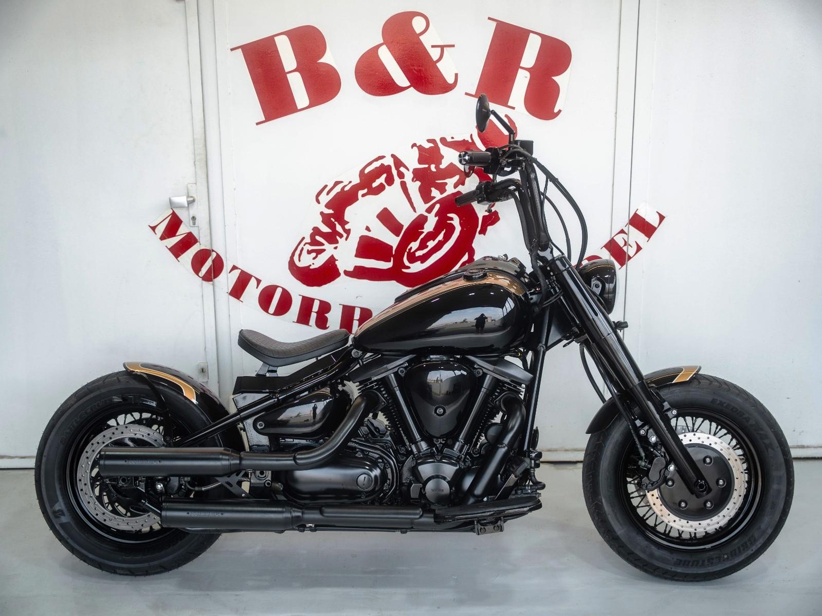 Yamaha XV 1600 Wildstar Bobber Bike Umbau B&R Design