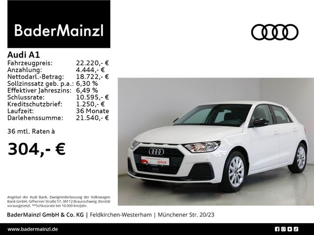 Audi A1 25 TFSI Kam. Virtual SHZ