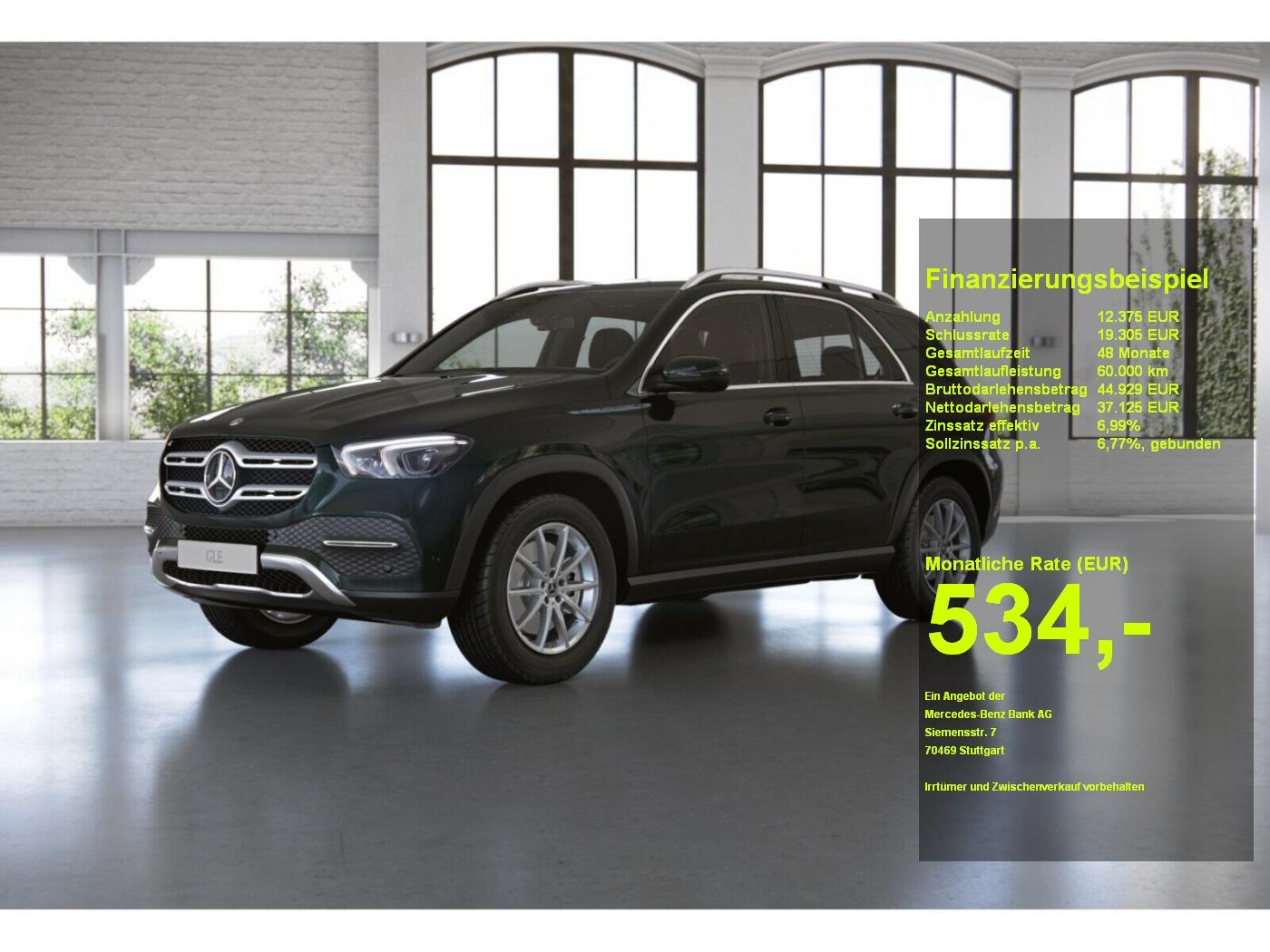 Mercedes-Benz GLE 350 de 4M AHK+Airmatic+360+Distr.+Totwinkel