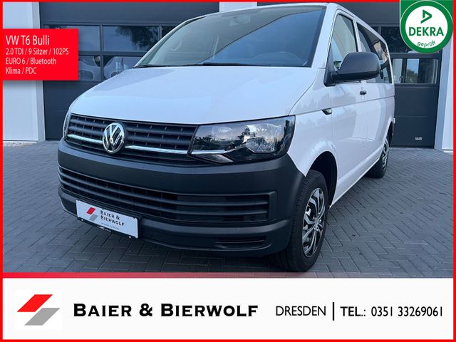 Volkswagen T6 Transporter Bulli 9 Sitzer Klima PDC Standh.