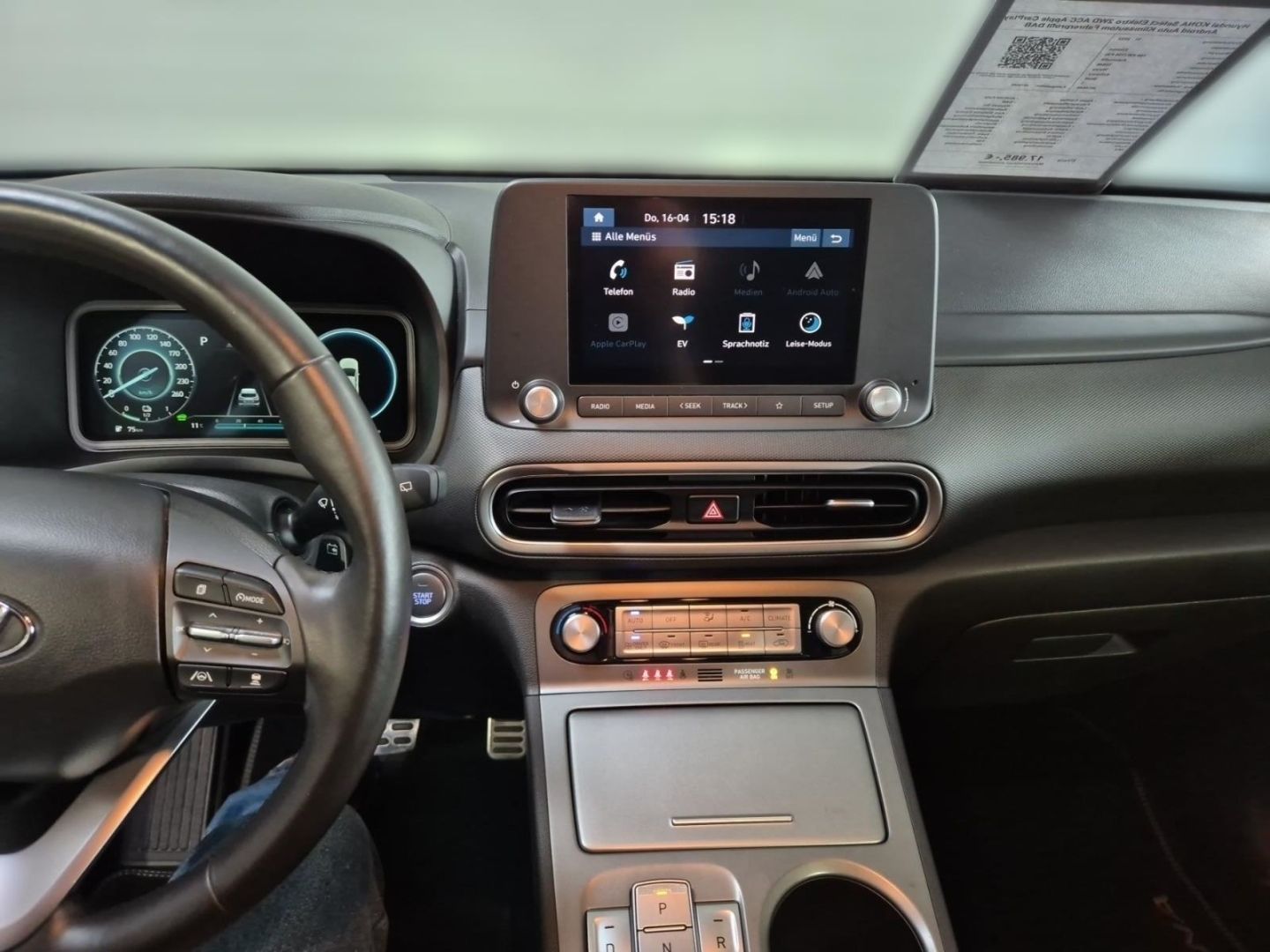 Fahrzeugabbildung Hyundai KONA Select Elektro 2WD ACC Apple CarPlay Androi
