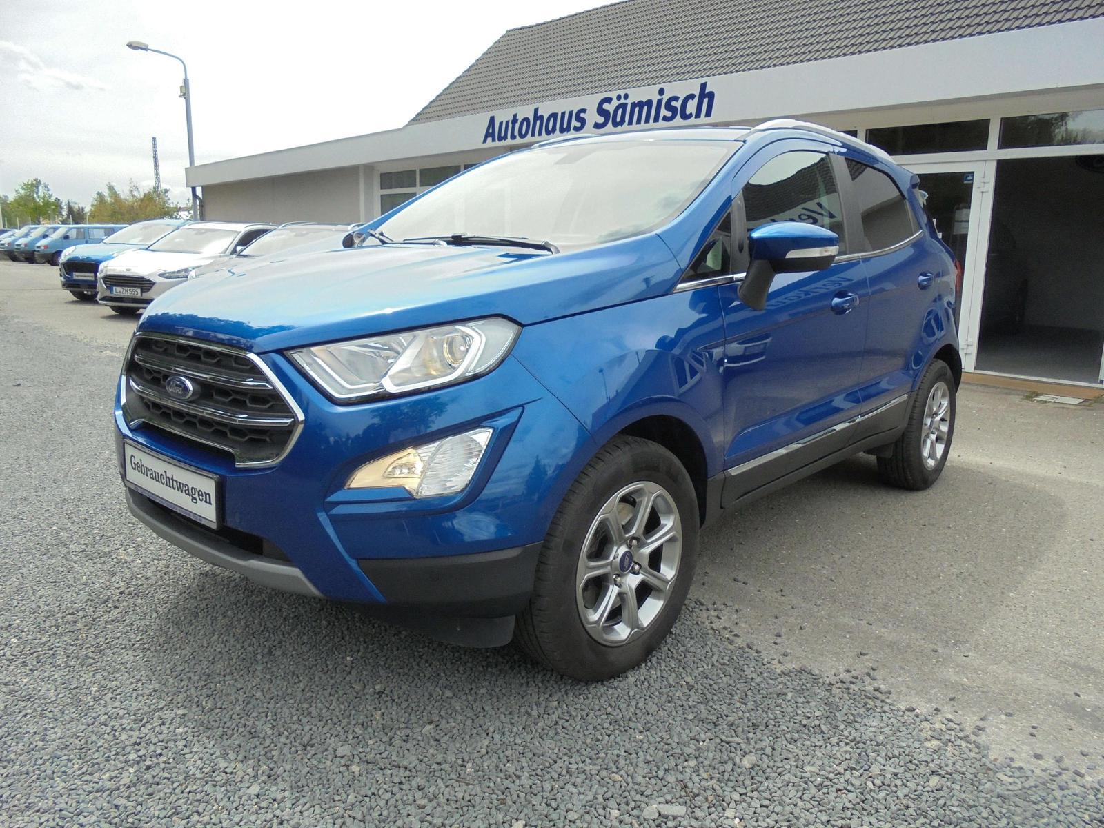 Ford EcoSport Titanium, AHK, Kamera, Winter-Paket, Na