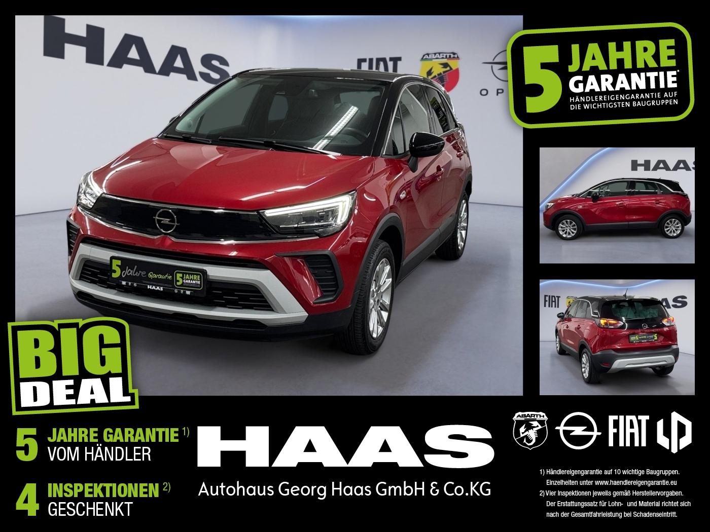 Opel Crossland 1.2 Elegance, Navi Rückfahrkamera,