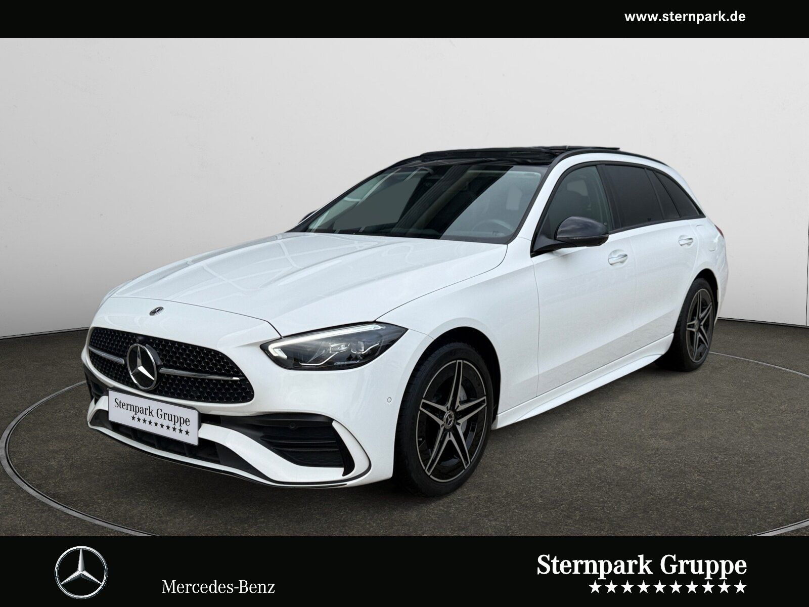 Mercedes-Benz C 300 e T- AMG Pano+HuD+Night+KeylessGO+360°+LED
