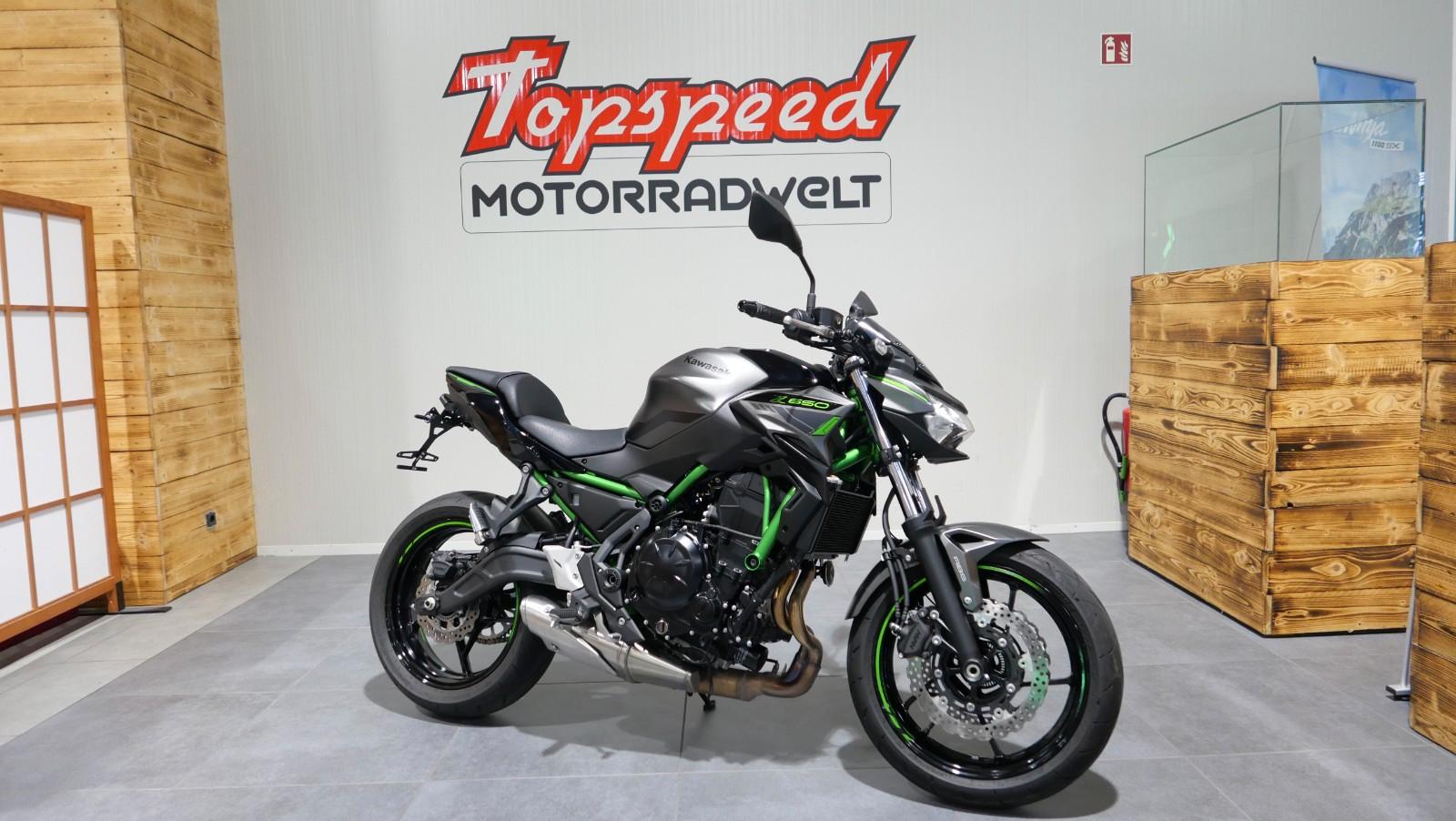 Kawasaki Z 650  wenig KM + Garantie bis 04/2028