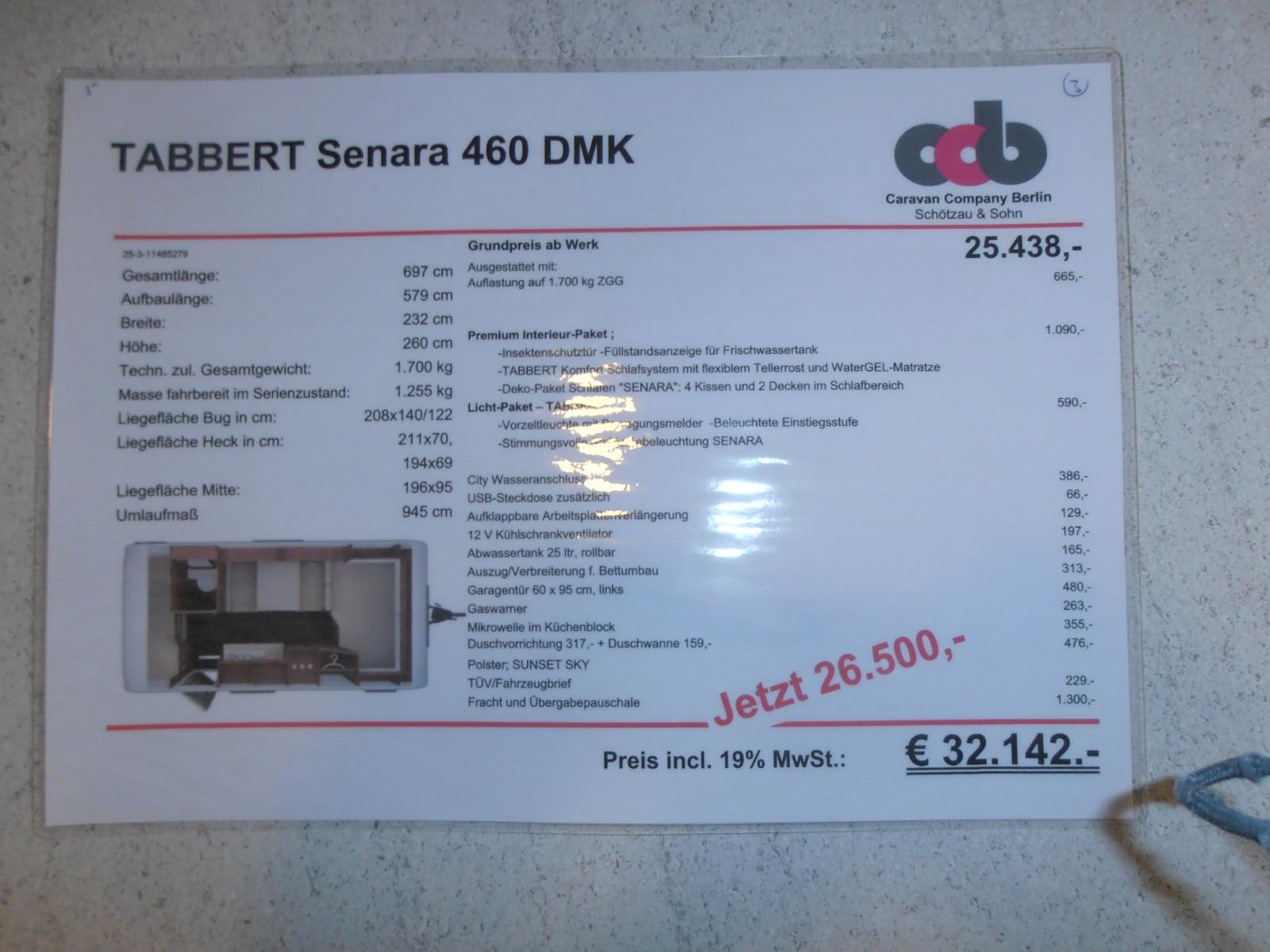 Tabbert Senara 460 DMK