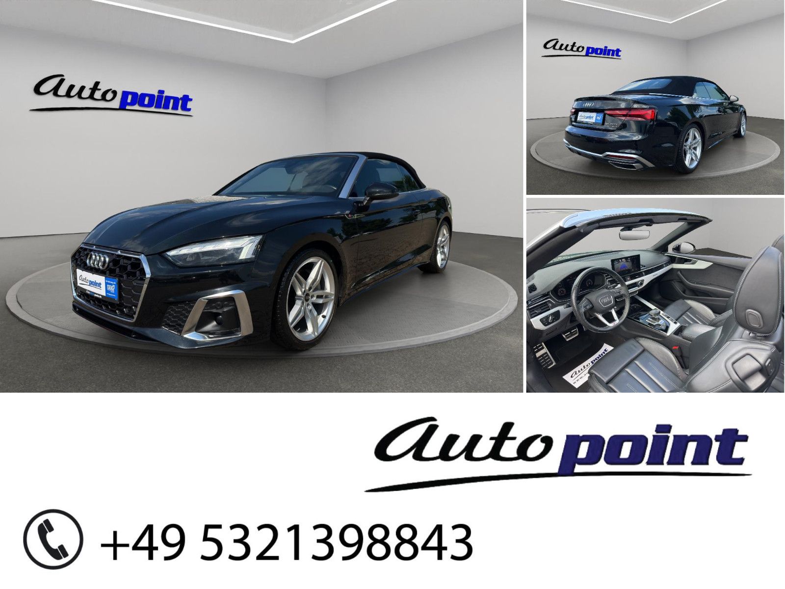Audi A5 Cabriolet 45 TFSI quattro S line AHK foto 1