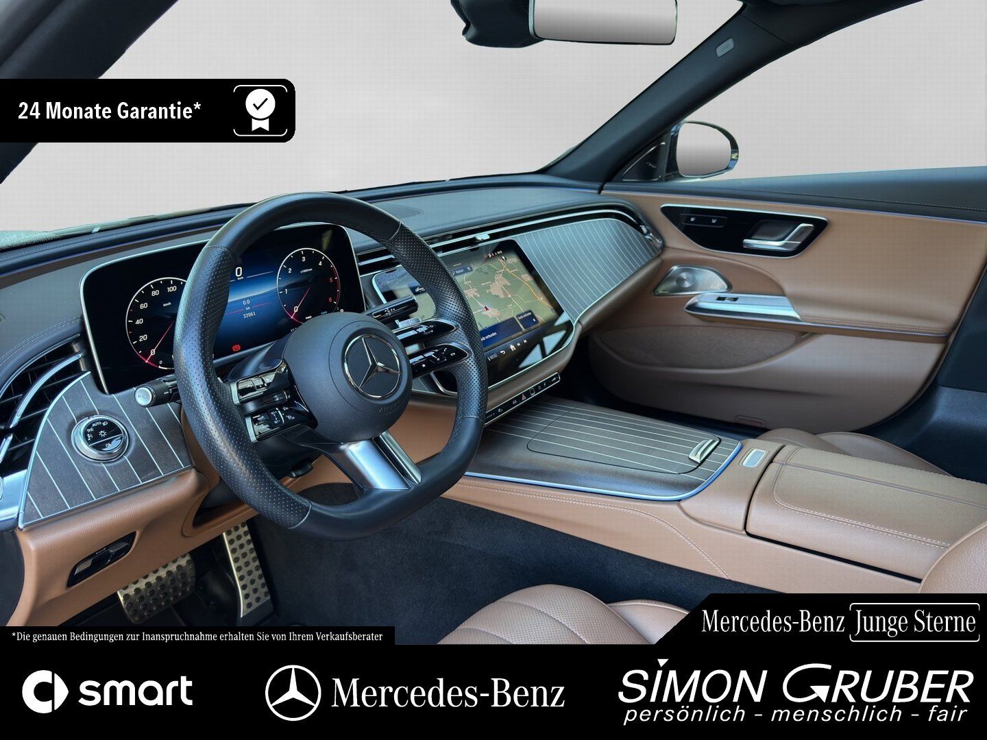 Fahrzeugabbildung Mercedes-Benz E 220 d AMG Line Panorama Burm 4D Leder 21 Zoll