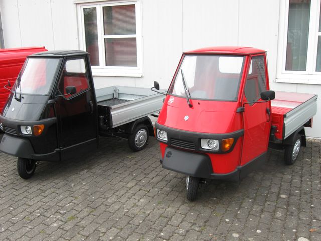 Piaggio APE 50 Pritsche Alubordwand 38 Km/h o 25 Kmh