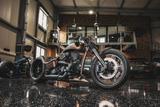 Harley-Davidson Black steel choppers Hardcore Cycles Dragbike - Offers