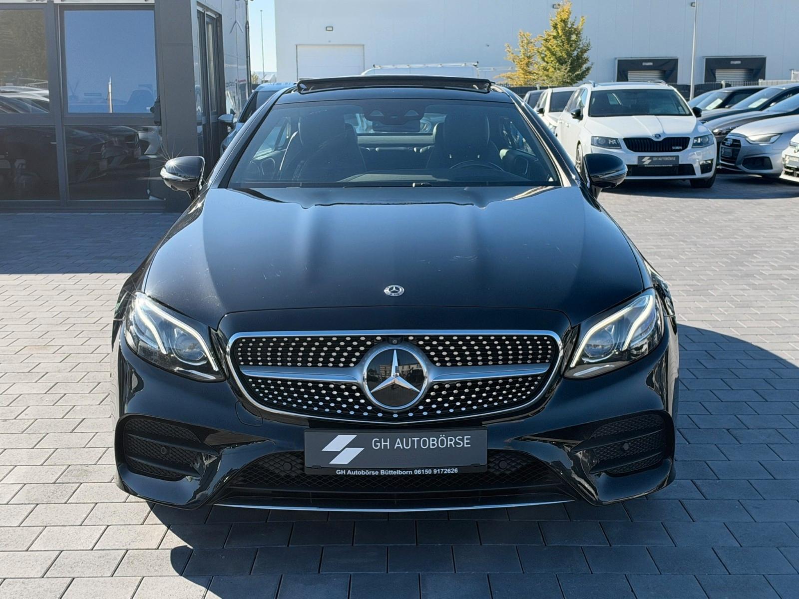 Mercedes-Benz E 200 Coupe 4Matic AMG*DISTR+*PANO*HUD*360°KAME