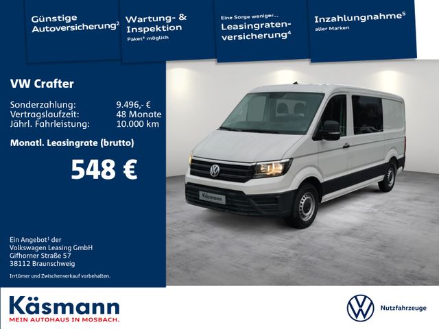 Volkswagen Crafter Mixto 35 MR 2.0TDI L3H2 5-JahreGarantie