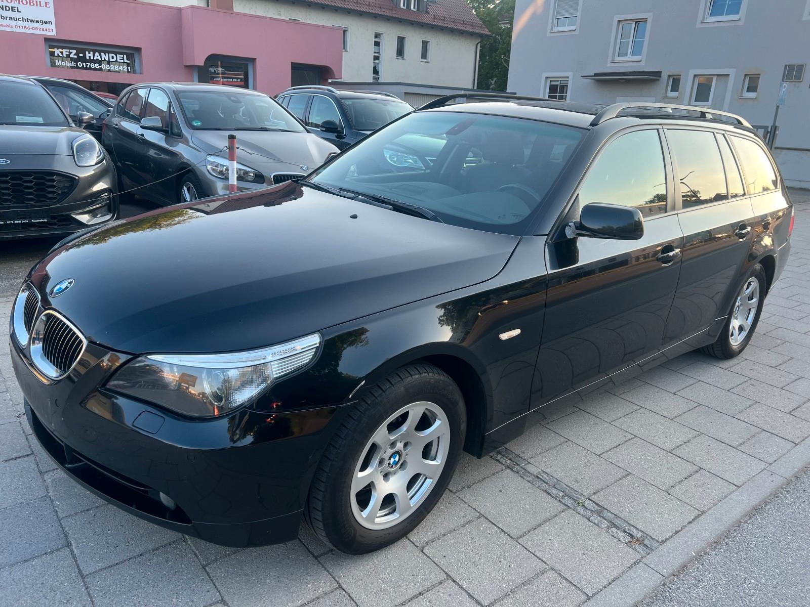 BMW 525 5 Touring 525d.Deutsches Fzg.Pano.Tüv.08/28.