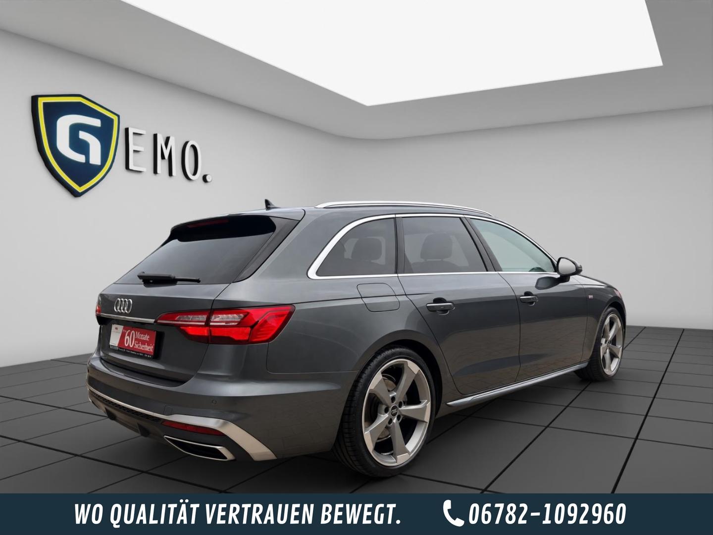 Audi A4 Avant 35 TDI S line El. Panodach Navi Sounds., миниатюра 8