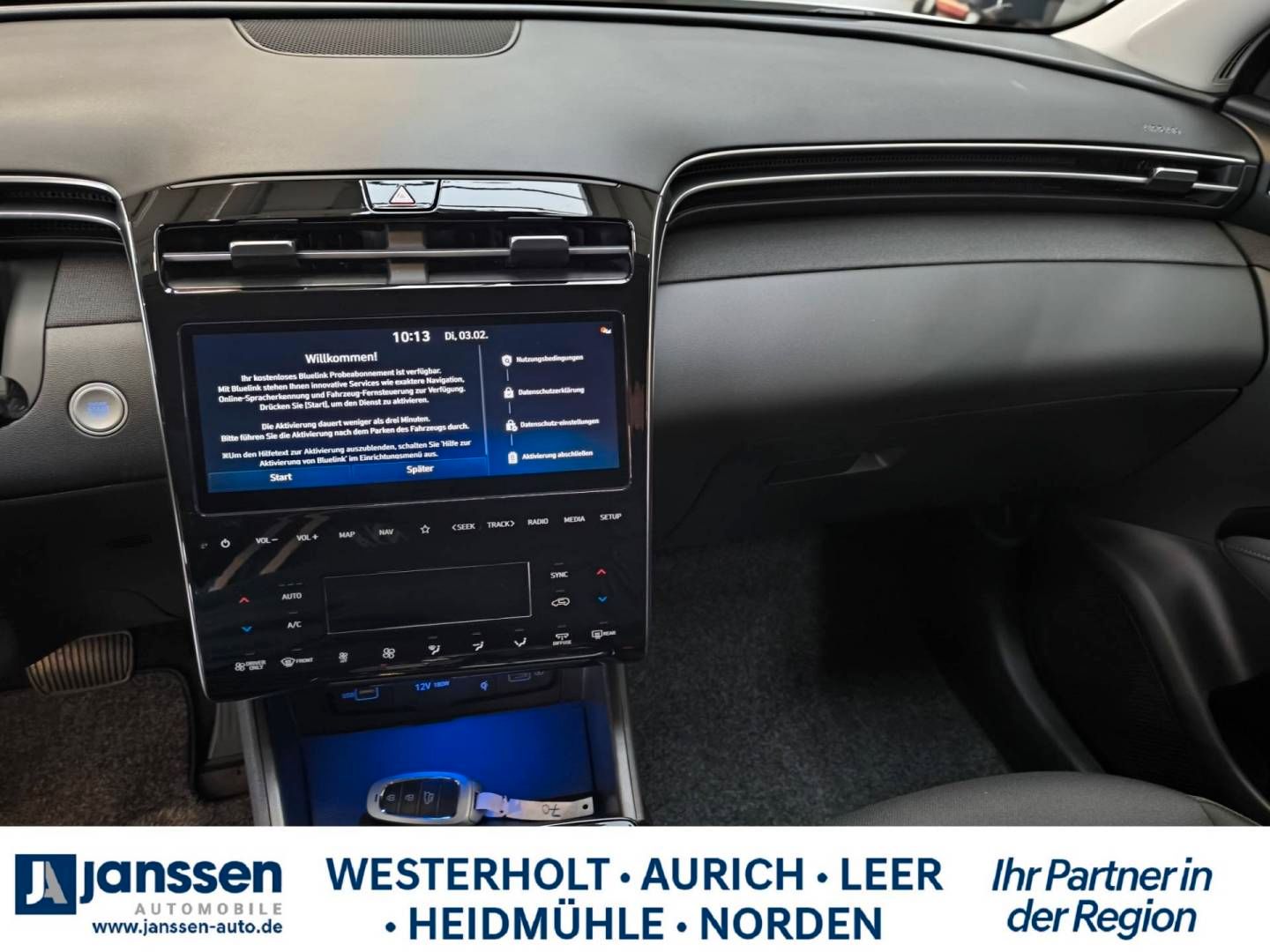 Fahrzeugabbildung Hyundai TUCSON Hybrid TREND/Automatik/Navi/PDC/Rückfahrk