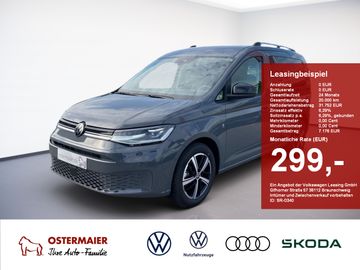 Volkswagen Leasingangebot: Volkswagen Caddy GOAL 2.0TDI 122PS.DSG.LED.NAVI.CLIMA.PDC