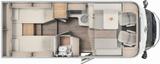 Carado T 448 T448 pro+ /AT/Safety/Hubbett/Fahrradtr./Na - Carado Diesel Teilintegrierter