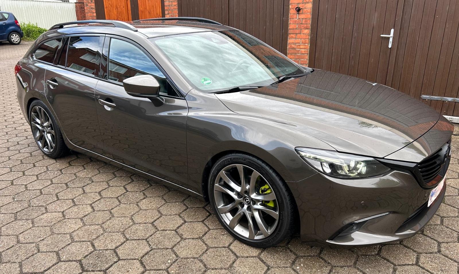 Mazda 6 Kombi2.2Sports AWD/AUT/LEDER/MEMO/LED/KAM/SHZ